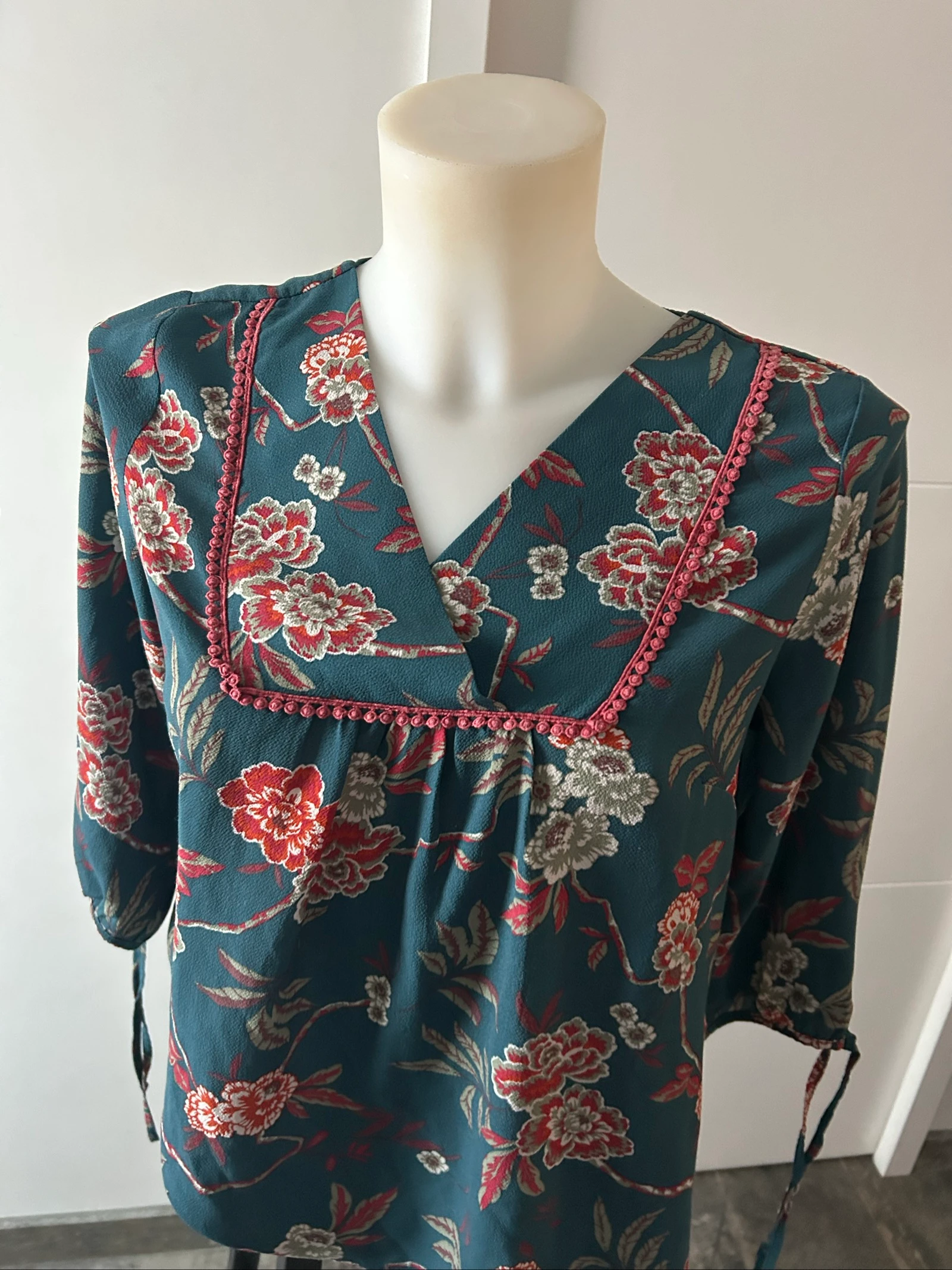 Blouse met 3/4 mouw – photo 2